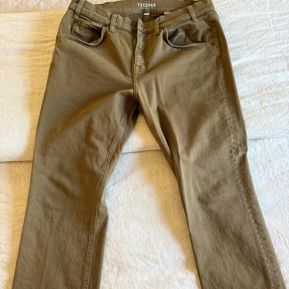 Men's Slim Straight Stretch Twill by Tecovas